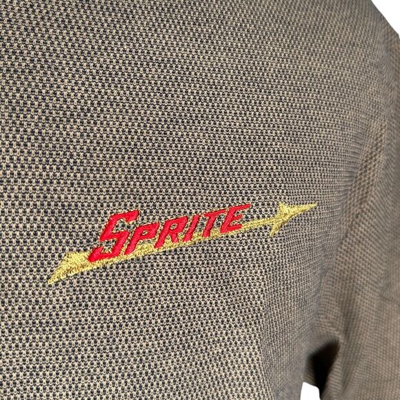 Vintage Austin Healey Sprite Car Polo Shirt Men’s Large Rare Brown Short Sleeve - Picture 2 of 8